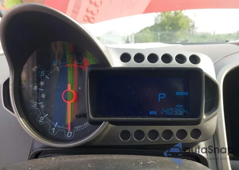 2012 Chevrolet Sonic 2Lt из США, поврежденный, VIN 1G1JC5SH7C4185231